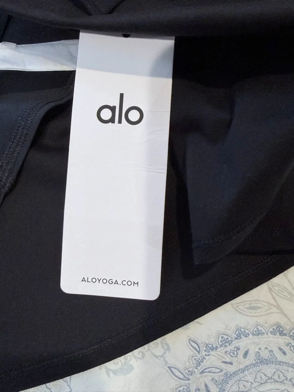 ALO Yoga Black Mini Skirt
